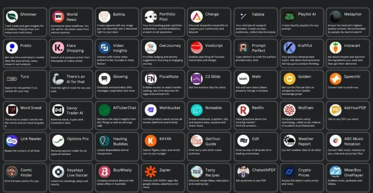 app icon grid
