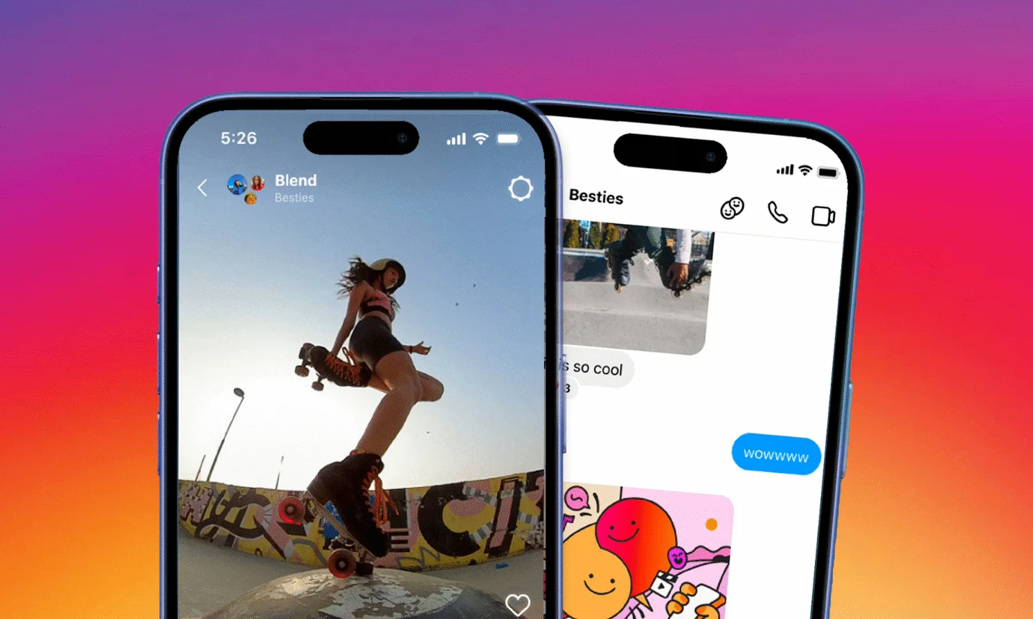 social media app screens 1